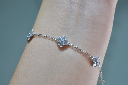 Azure Moissanite Bracelet