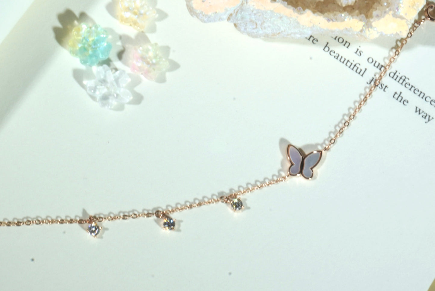 Dahlia Bracelet (Rose Gold)