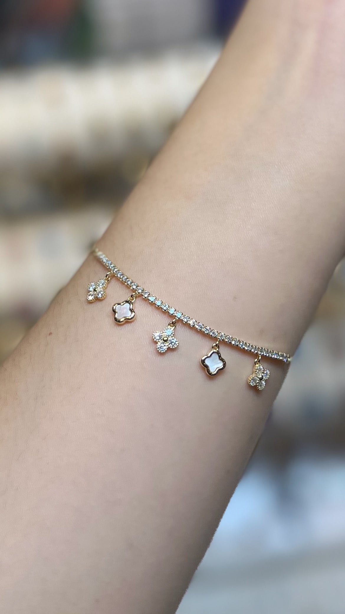 Iris Tennis Bracelet