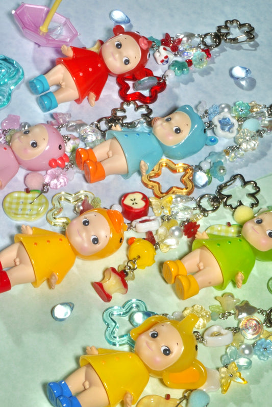 Sonny Angel I Love Rainy Day Series Keychain
