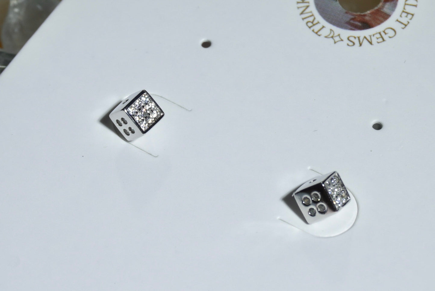 Dice Earrings