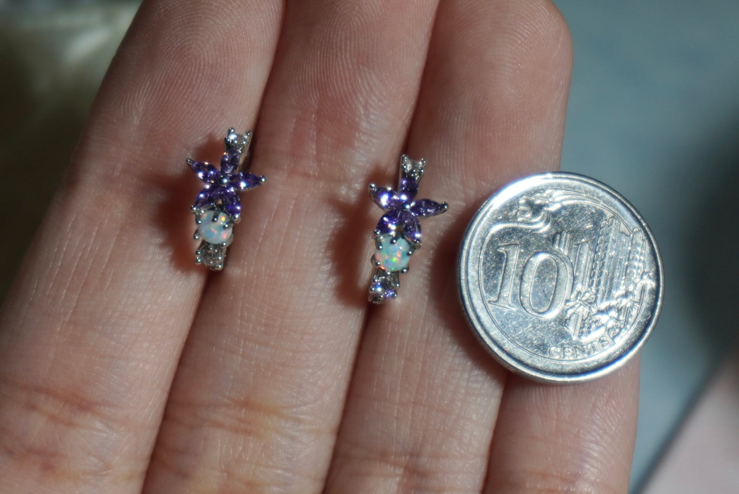 Fleur Earring Huggies