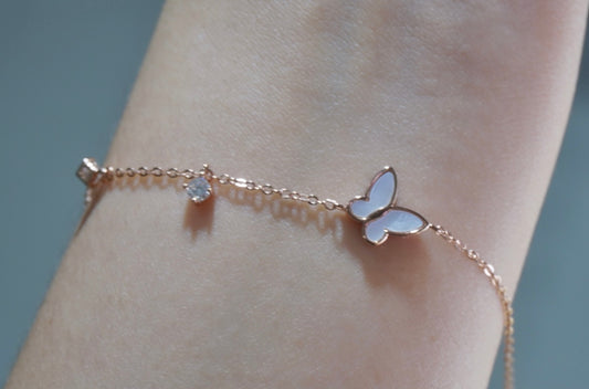 Dahlia Bracelet (Rose Gold)