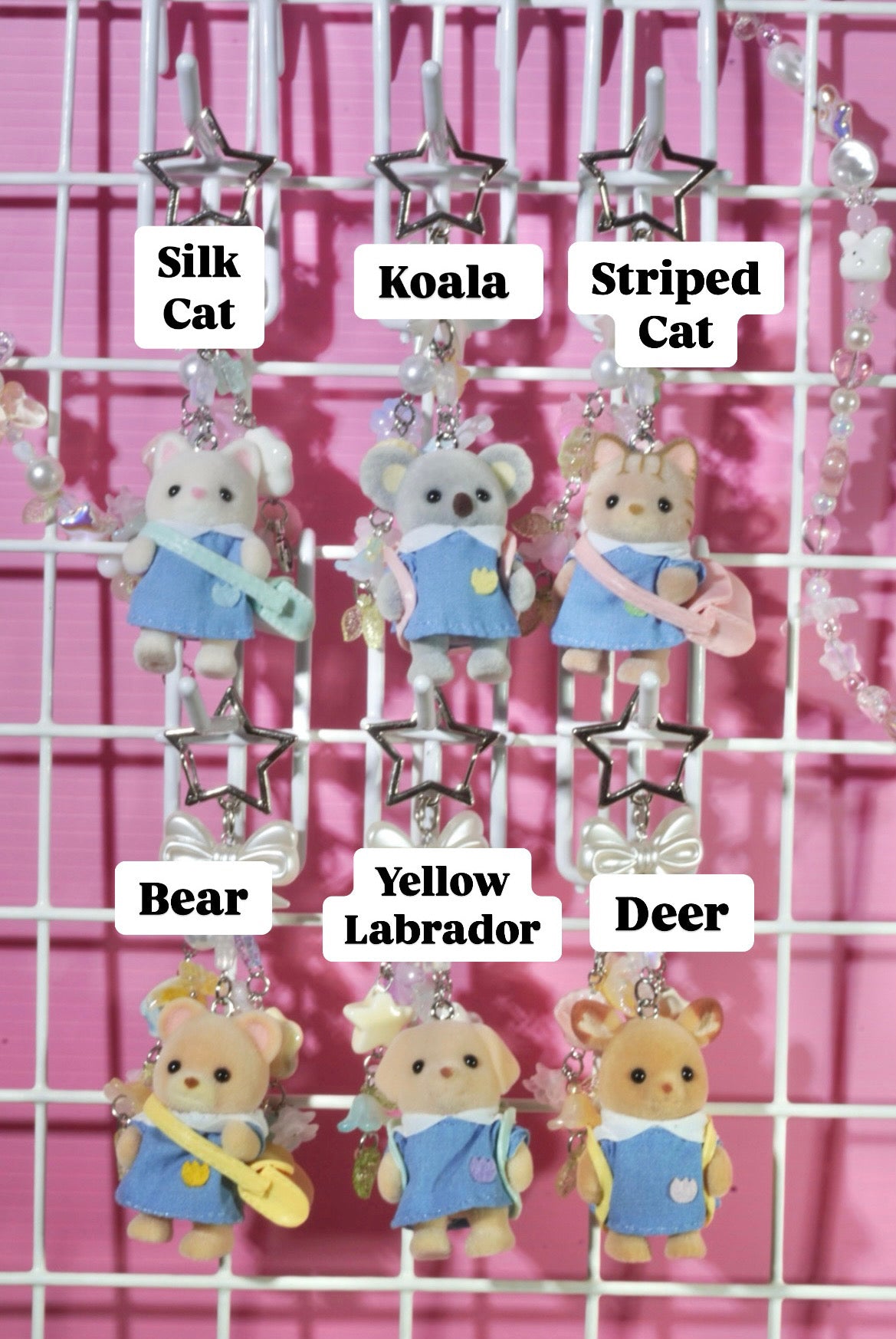 Sylvanian Families Nursery School Uniform Set Keychain