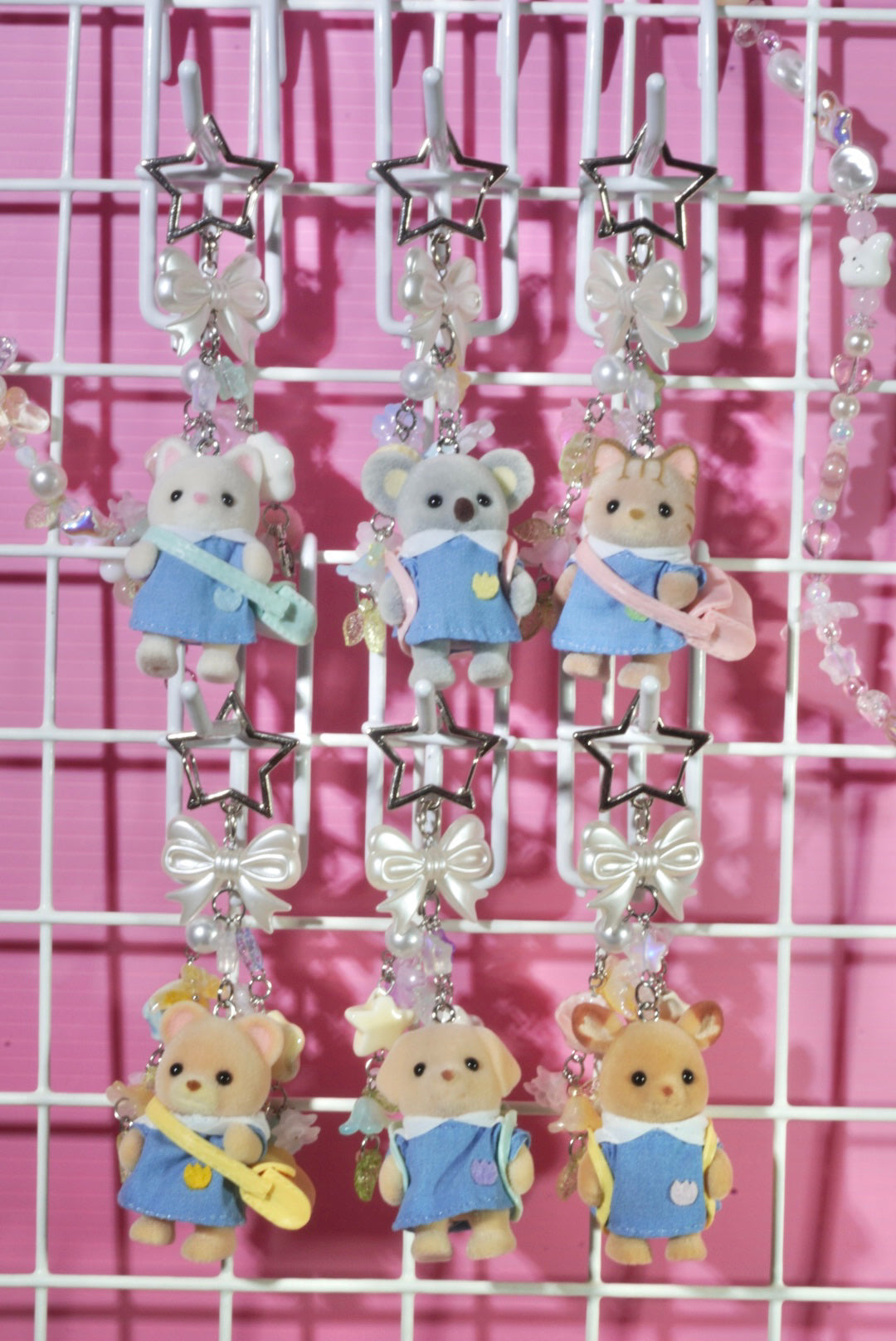 Sylvanian Families Nursery School Uniform Set Keychain
